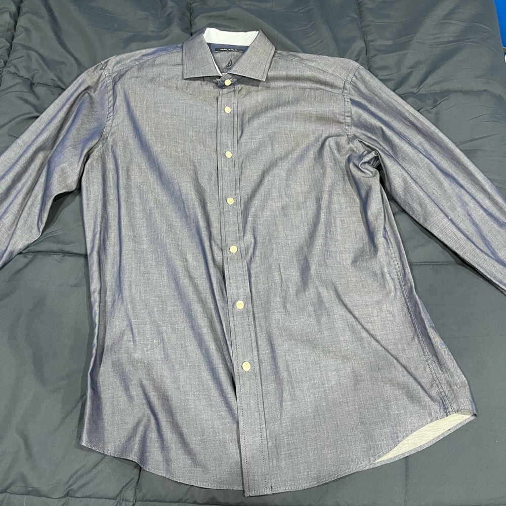 Men’s Nautical Dress Shirt